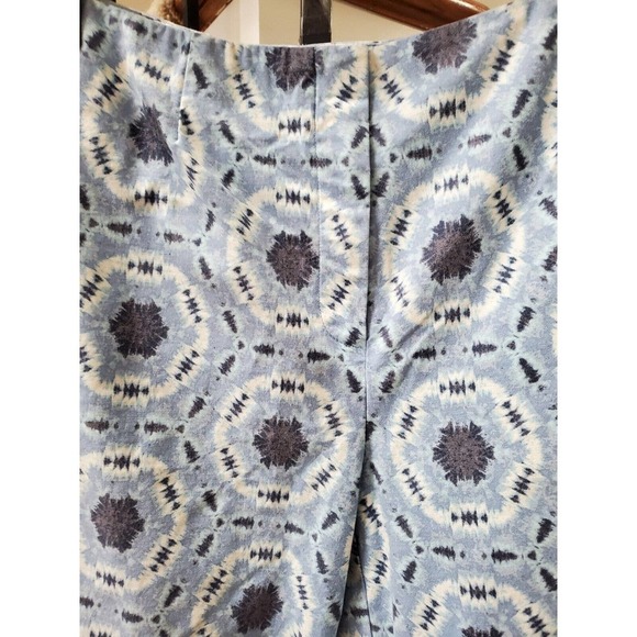 Talbots Womens Blue Mid Rise Casual Straight Leg Stretch Pants Size Petites 8 - Picture 2 of 10